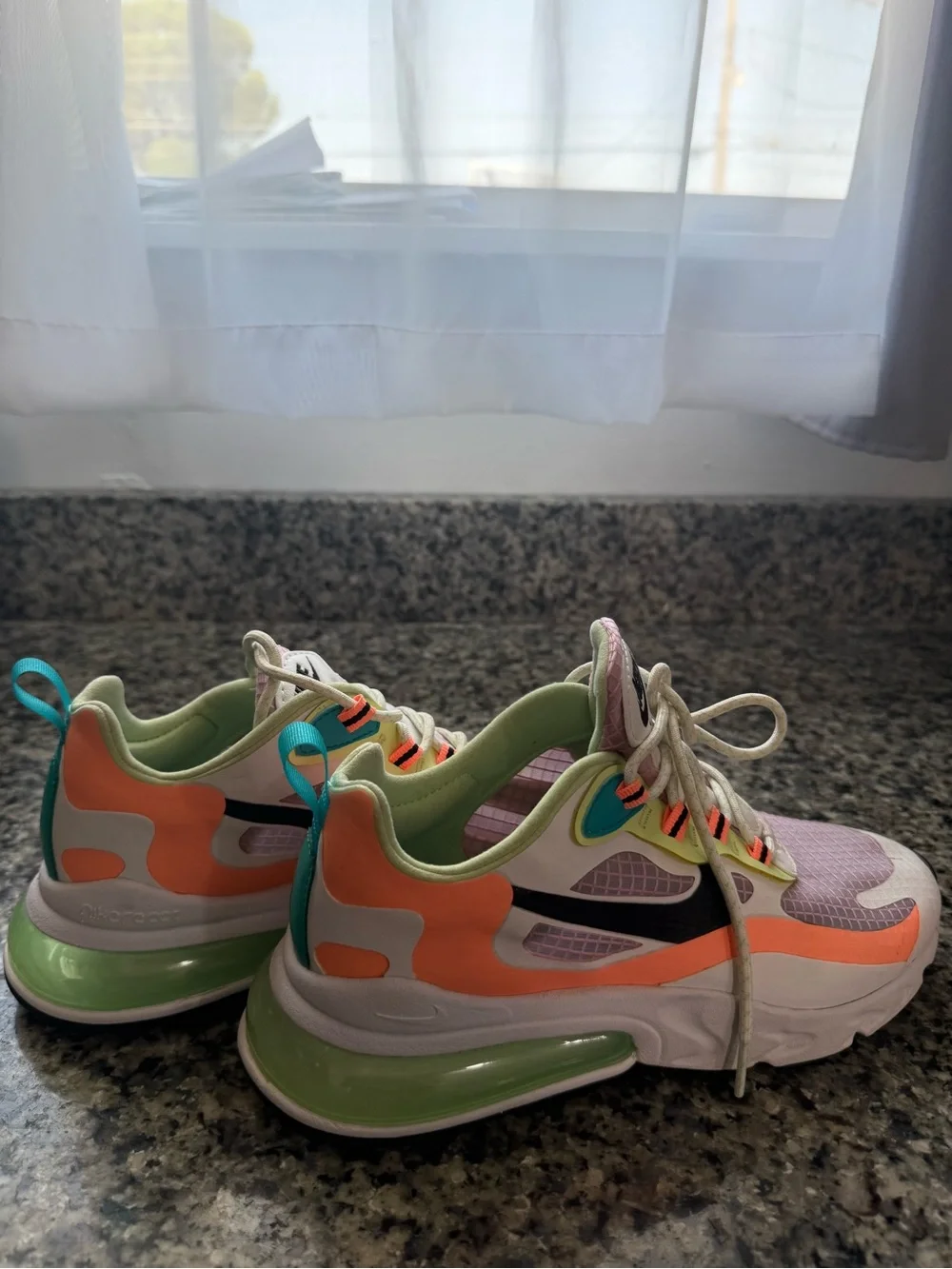Kids Athletic Sneakers in Pastel Multi-Color